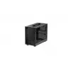 DeepCool CH160 PLUS R-CH160-BKNGM0-G caixa compacta para computador (SFF), Mini-ITX/Micro-ATX, vidro temperado, preta