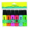 Marcador de texto STANGER, 1-5 mm, conjunto de 6 unidades 180008000
