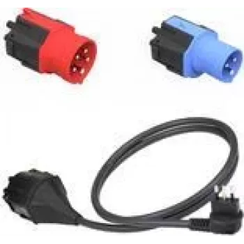 Adaptador de tomada NRGkick NRGkick Smart Attachment Set Standard preto azul vermelho