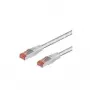 Cabo de rede Goobay CAT 6, S/FTP (PiMF), transparente, 5 m – material de cobre (93567)