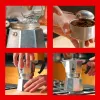 Cafeteira Moka Bialetti Moka Express 0,775 L alumínio, preto