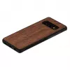 Capa para smartphone man and wood para Samsung Galaxy S10, design koala preto, capa protetora