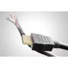 Goobay 61296 - Cabo HDMI High Speed com Ethernet ficha angular 4Ka60Hz 2.0 - Cabo - Digital/Display/Vídeo