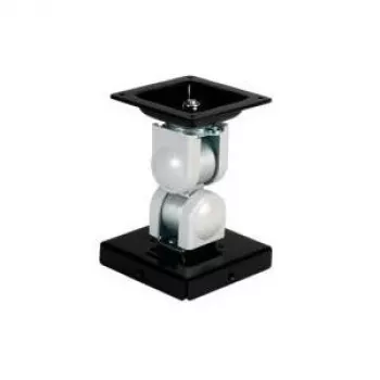 Suporte para LCD, montagem na parede, 2 articulações, 6 kg, 75 x 75 mm, cinzento