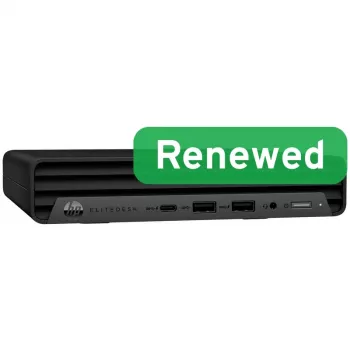 Computador de secretária HP EliteDesk 800 G6 — Intel Core i5-10500T, 16 GB RAM, 256 GB SSD, Intel UHD Graphics 630, WLAN, Windows 11 Pro