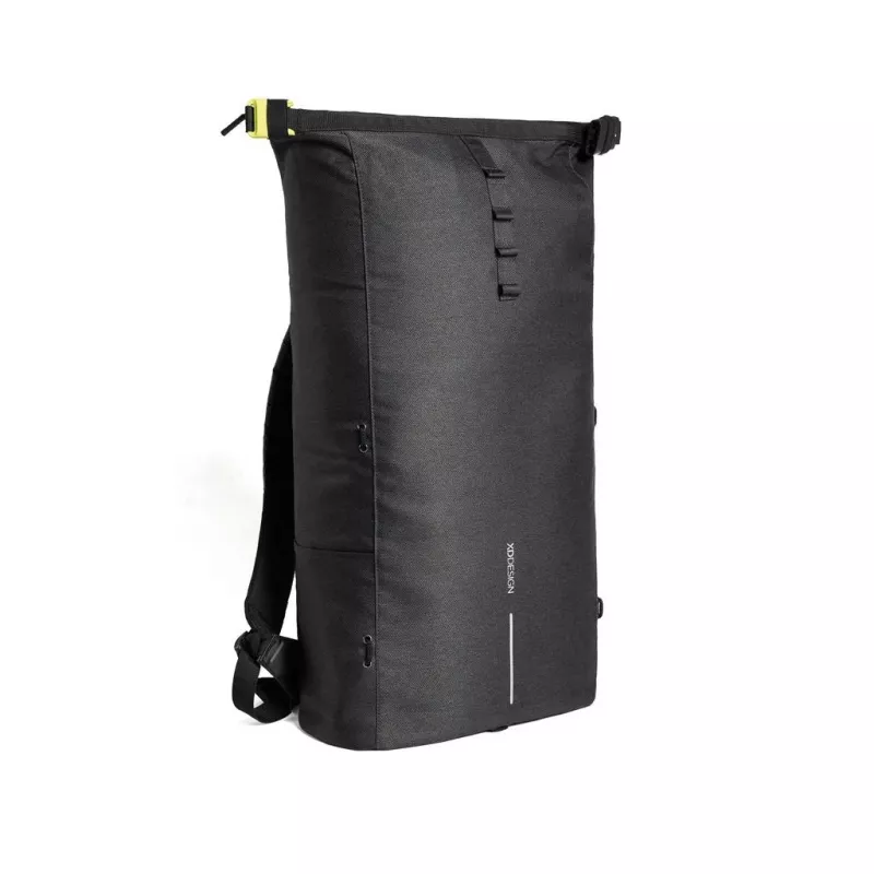 XD Design Bobby Urban Lite P705.501 mochila antirroubo para portátil, 15 polegadas, 22 l (expansível até 27 l), resistente à água, bolsos RFID, correia para bagagem, preta