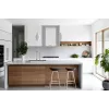 Akpo WK-12 Carmen branco semibrilhante T800 Exaustor Linear LED