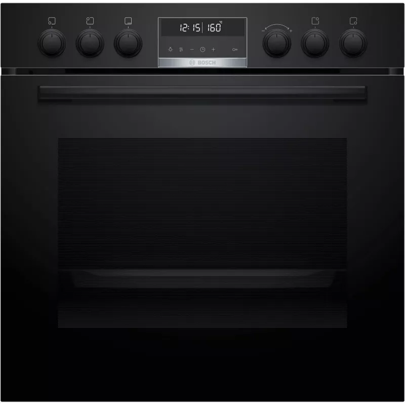 Conjunto de aparelhos de cozinha Bosch HEG578BB4 + NXX675CB5E placa de indução com zonas elétrica