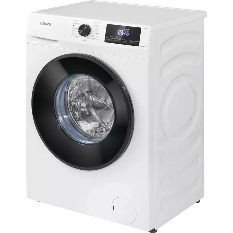 Máquina de lavar BOMANN WA 7185, 8 kg, 1400 rpm, classe de eficiência energética A, classe de centrifugação B