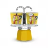Conjunto de café Bialetti Mini Lichtenstein + 2 chávenas