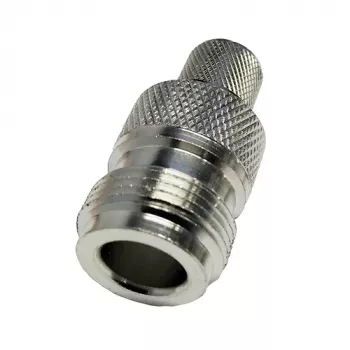 Conector fêmea N de cravar para cabo LMR-400