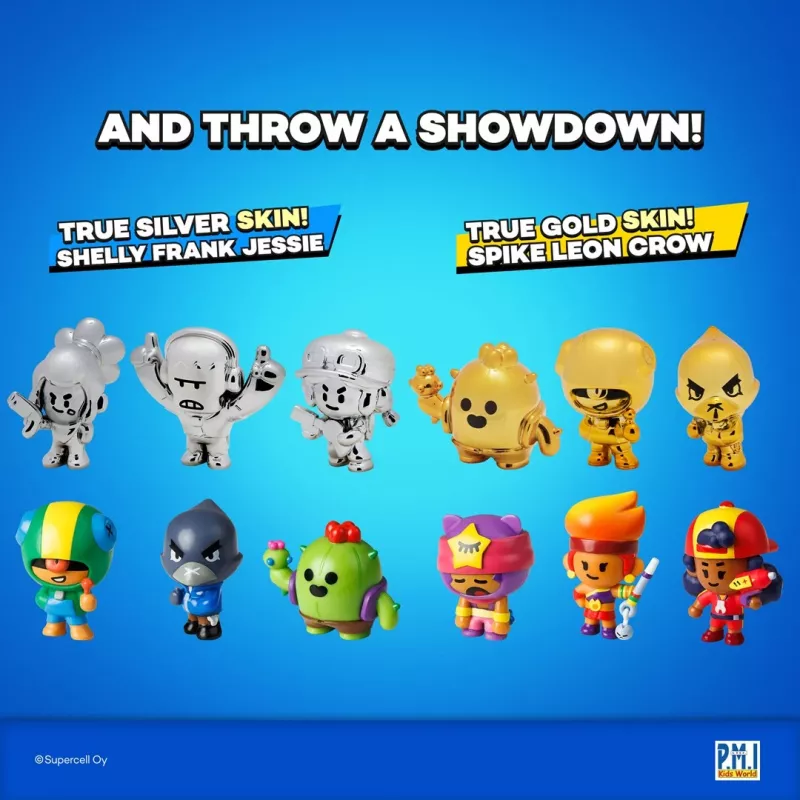 BRAWL STARS S1 FIGURAS – pack de 8 DELUXE BOX VER.C
