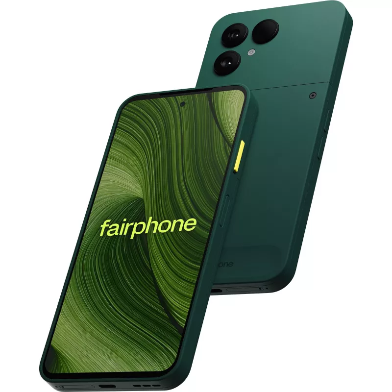 Fairphone The (Gen 6) 16 cm (6,31 polegadas) Dual SIM Android 15 5G USB Type-C 8 GB 256 GB 4415 mAh verde