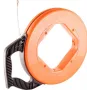 Guia de passagem de cabos S/CONN 18-21602 preto laranja amarelo 60m fibra de vidro