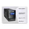 UPS Qoltec Monolith Dupla conversão Online 0,65 kVA 360 W 2 tomadas AC