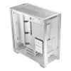 Modecom Volcano Expanse S caixa de PC Midi Tower, ATX/micro-ATX/mini-ITX, vidro temperado, USB-C, placa gráfica até 430 mm, branca