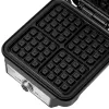 Máquina de waffles Adler AD 3083 – 4 waffles quadrados 10×10 cm, 1200 W, temperatura ajustável, revestimento antiaderente, pegas frias