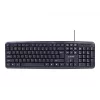 Gembird KBS-UO4-01 teclado rato incluído Office USB QWERTY inglês dos EUA preto