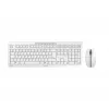 Teclado e rato CHERRY Stream Desktop incluídos Escritório RF Wireless QWERTZ Alemão Branco