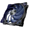 Dissipador de ar Akasa Alucia H4 12 cm preto azul rolamento hidrodinâmico