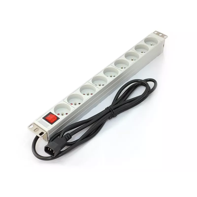 Unidade de distribuição de energia PDU Digitus A-19-STRIP-4-IMP
