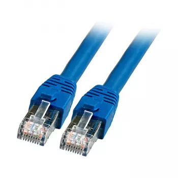 EFB-Elektronik cabo de rede RJ45 Cat.8.1 S/FTP LSZH BC azul 5m fabricante: EFB Elektronik (K5528BL.5)
