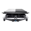 Steba RC 4 Plus Deluxe Chrome grelhador raclette, aço inoxidável/preto