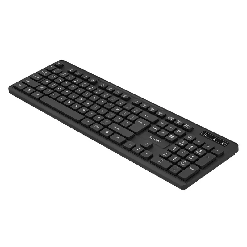 Savio KB-02 teclado Home/Office USB QWERTY preto