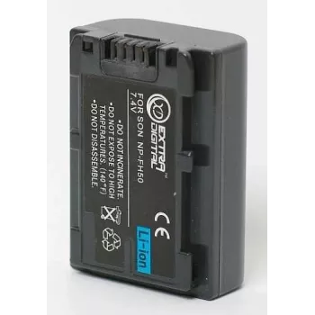 Bateria Extra Digital NP-FH50 7,2V 1860mAh para câmaras e gravadores compatíveis