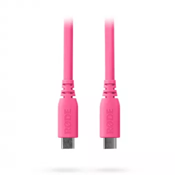 Cabo Rode SC27-P USB-C para USB-C USB 3.2 Gen1, rosa