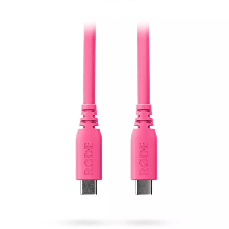 Cabo Rode SC27-P USB-C para USB-C USB 3.2 Gen1, rosa