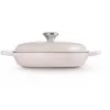 Le Creuset Signature 26 cm Gourmet Professional assadeira rosa