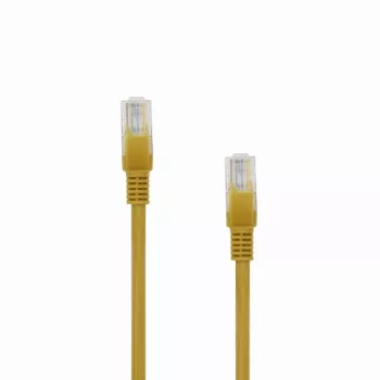 Cabo de rede SBOX UTP CAT5e RJ-45 1 m amarelo