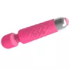 Massageador de clítoris Erolab Wand-M MFN01r rosa — bastão massajador compacto estilo varinha mágica