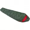 Saco-cama tipo múmia preto Arrow ECO (verde-escuro/vermelho)
