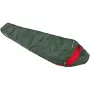 Saco-cama tipo múmia preto Arrow ECO (verde-escuro/vermelho)