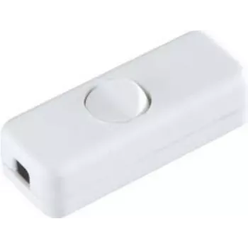 Interruptor de balancim Bachmann 924.037 1P branco — 61×23×15 mm