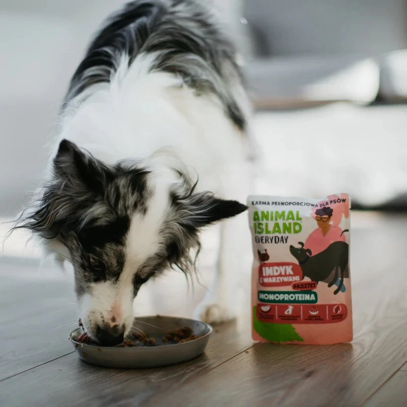ANIMAL ISLAND Monoproteico peru para cães 300g