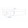 Antena Móvel Reta Compacta TELTONIKA 003R-00281 5 dBi para Dispositivos Móveis e Sem Fios