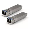 Extralink EX.35924 módulo transcetor SFP+ 10G, 1310 nm, 40 km, monomodo, DOM, pack de 2