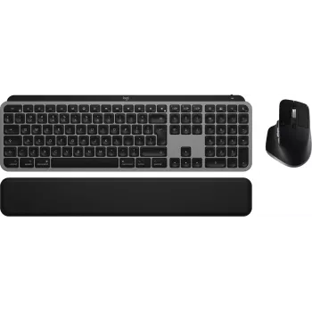 Logitech Master Series MX Keys S Combo para Mac – retroiluminado – sem fios (920-012845)