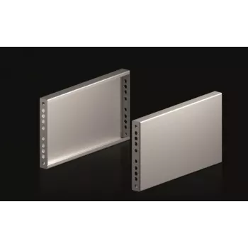 Rittal VX 8660081 painel lateral de rodapé, H 200 mm, para profundidade 500 mm, aço inoxidável