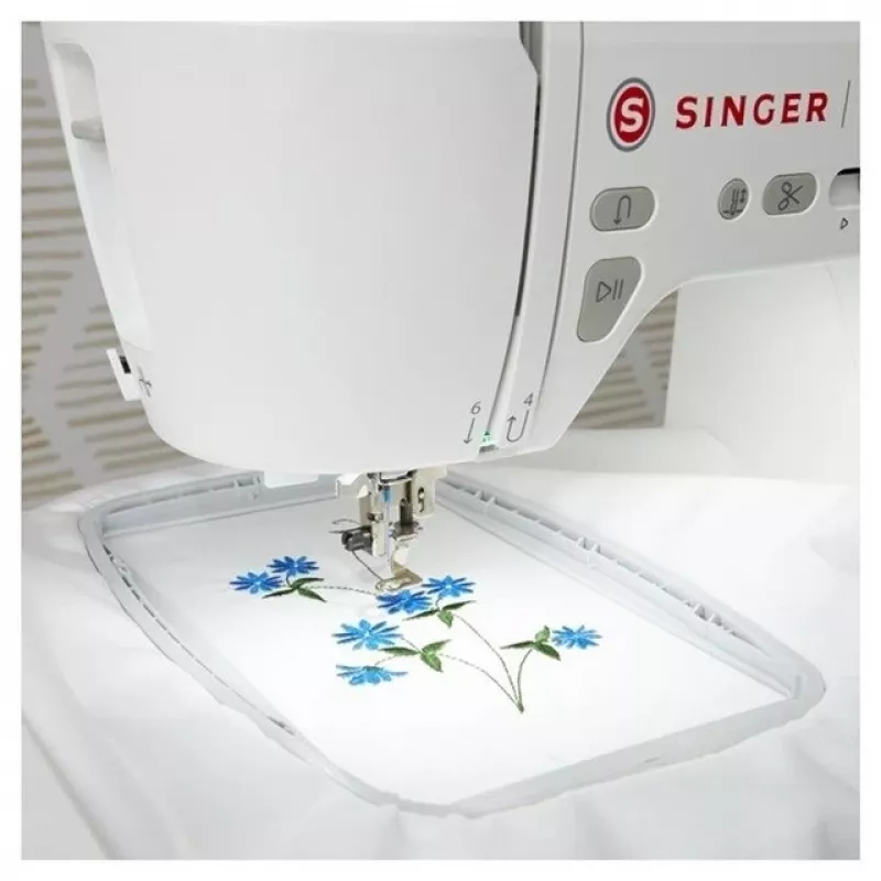 Máquina de costura e bordar SINGER SE 9185 WiFi — máquina doméstica multifuncional com função de bordado integrada e conectividade Wi-Fi