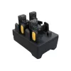 Carregador de bateria Zebra CRD-RS51-4SCHG-01 para leitor de códigos de barras, DC