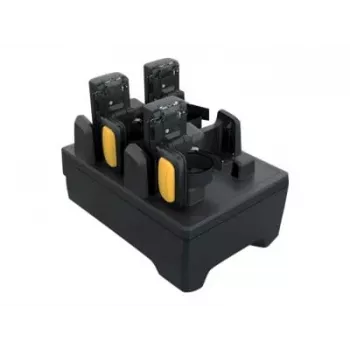 Carregador de bateria Zebra CRD-RS51-4SCHG-01 para leitor de códigos de barras, DC