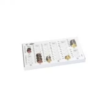 Tabuleiro de contagem de moedas WEDO 160 758037 cinzento-claro 26,8x16,5x3,5 cm