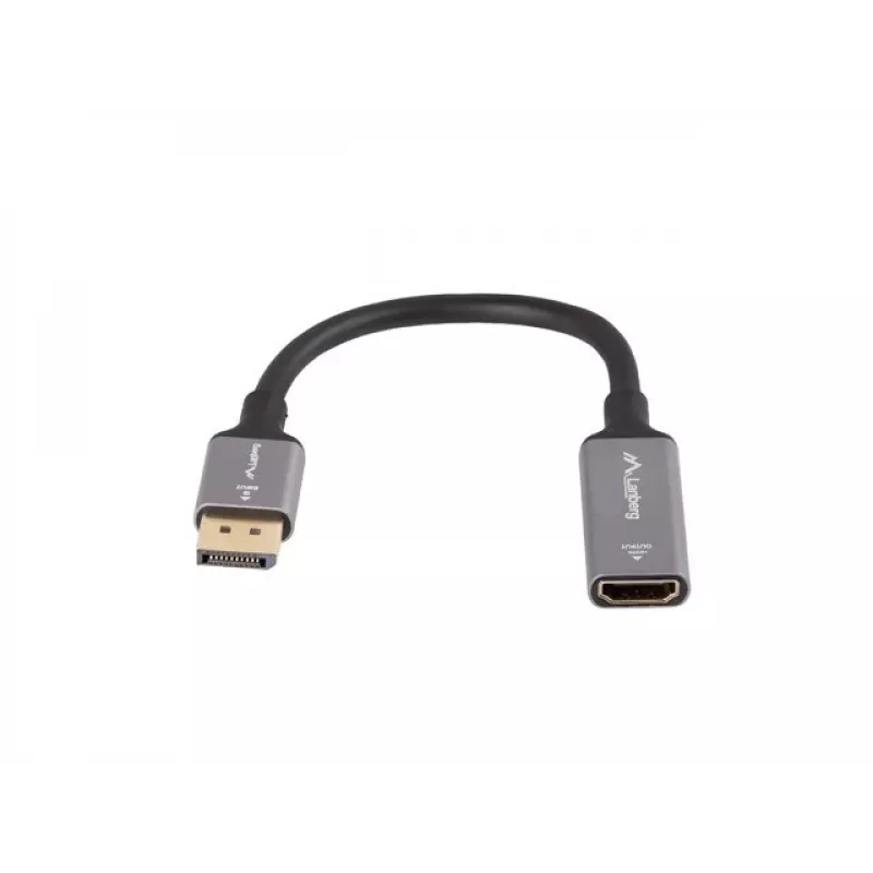 Adaptador de cabo de vídeo Lanberg AD-DP-HD-04 0,2 m DisplayPort HDMI