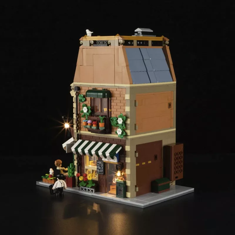 Lumibricks Buch-Café, brinquedo de construção