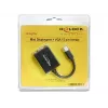 Adaptador de cabo de vídeo DeLOCK 65256 Mini DisplayPort para VGA