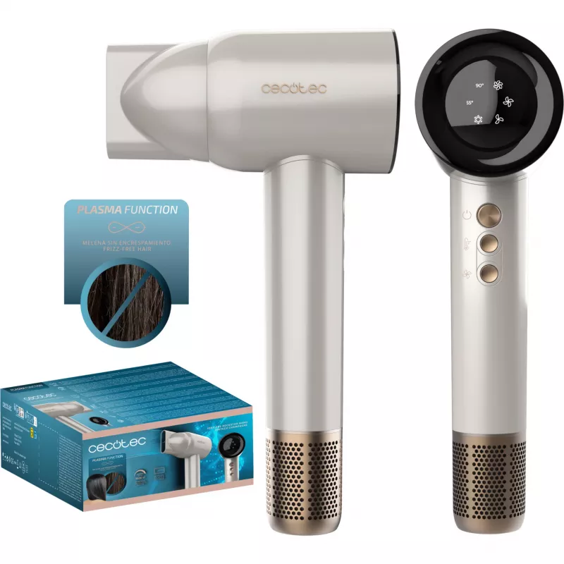Secador de cabelo CECOTEC IoniCare RockStar Nano IonTech champanhe